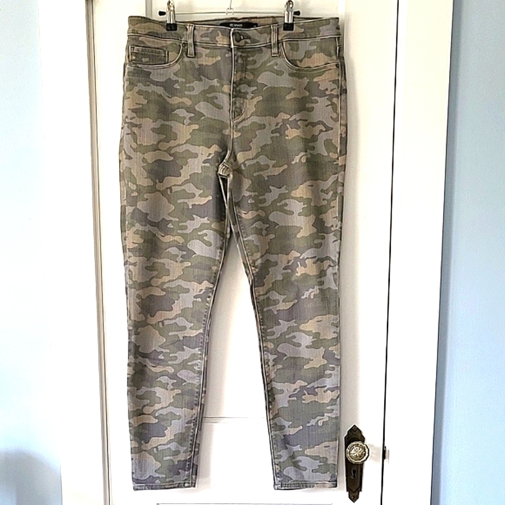 Hudson Nico Super skinny Jean in Camo
